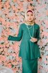 Miss Tipah Kurung - Emerald Green