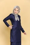 CIK KALSOM KURUNG MIDNIGHT BLUE