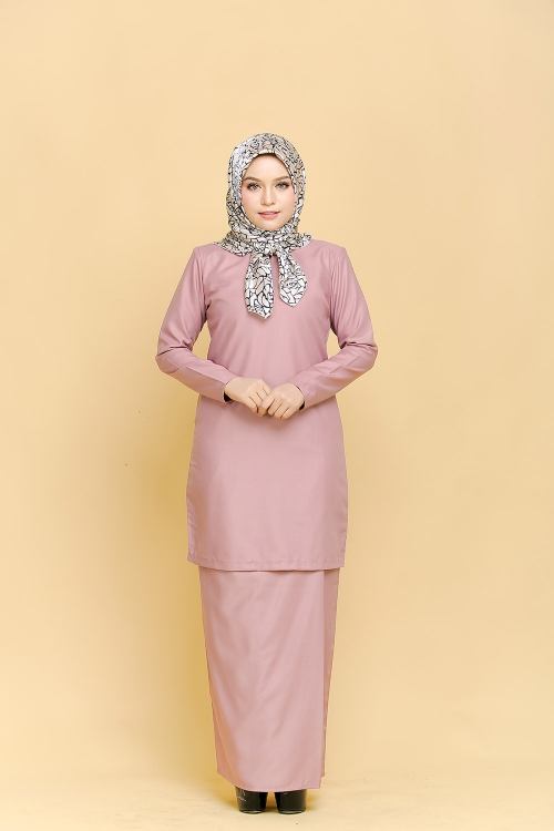 CIK KALSOM KURUNG DUSTY ROSE 