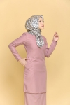 CIK KALSOM KURUNG DUSTY ROSE 