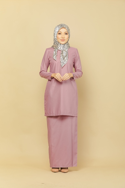 CIK KALSOM KURUNG DUSTY PURPLE